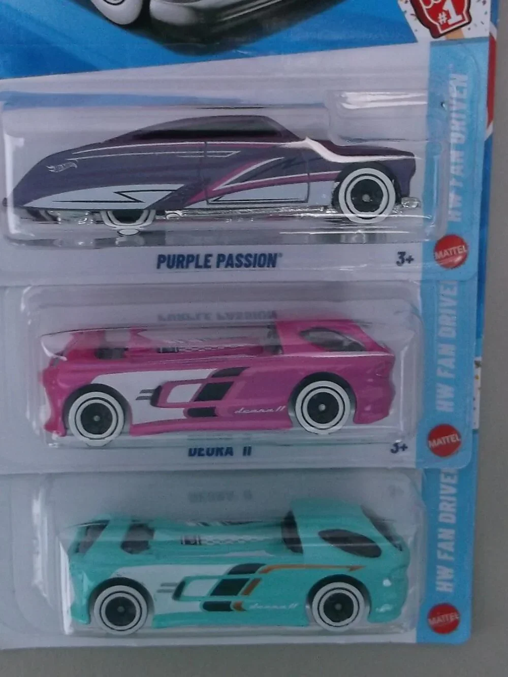 Mattel Hot Wheels 5‑Car Bundle NWT